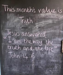 Truth is the value for January